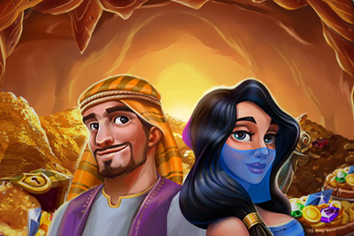 Escenario del juego Ali Babas Gold
