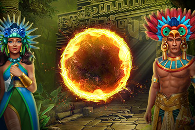 Escenario del juego Mayan Fire