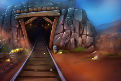 Escenario del juego Wild Mine