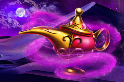 Escenario del juego Genie Nights