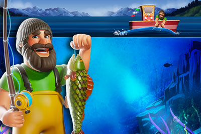 Escenario del juego Big Bass - Keeping it Reel
